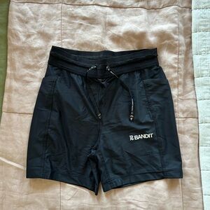 Bandit Stamina 5" Compression Shorts — black, size small